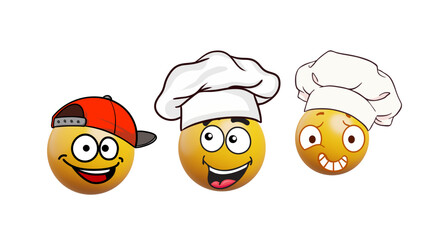 funny cartoon chef
