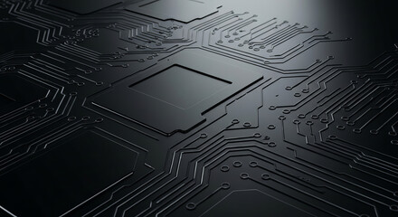 Abstract background in high-tech style with artificial lighting.