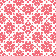 Seamless Floral Tile Repetition Ornament Surface Pattern for Decorative Wrapping Design