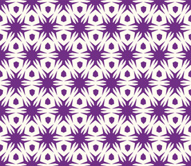 Floral Burst: Geometric Design with Repeating Abstract Floral Shapes Pattern