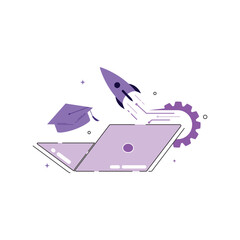 Creative Education technology logo design