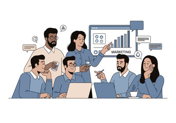 Marketing Team Meeting Strategy and Collaboration 1.