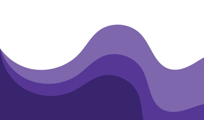 Purple Wave Layers – Abstract Gradient Flow Background Design. Abstract Purple Wave Background. Vector illustration of a Wave