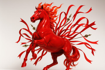 Fiery Red Horse – Year of the Horse 2026