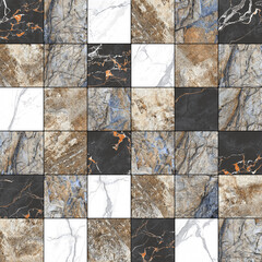 Marble tile floor pattern with black white and brown squares tile tiles wall tile wall tiles floor granite floor tile floor tiles design