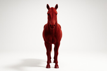 Red Horse Statue – New Year 2026 Symbol