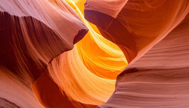Breathtaking sandstone formations glow with warm light, creating an amazing canyon landscape, perfect for travel inspiration or adding a touch of natural beauty to any project