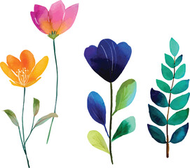 vector illustration of a flower