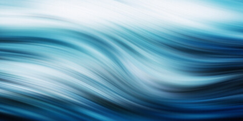 Dynamic Blue Abstract Flowing Lines Background