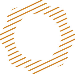 retro frame shape line