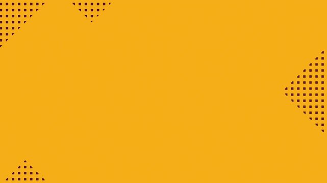 Vibrant yellow background with retro pixel accents for modern presentations and upbeat creative projects, adding a touch of vintage charm and playful energy