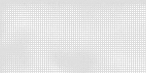 Dot white gray wave light technology texture background. halftone modern  arts background