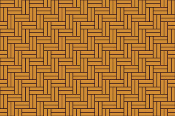 3668_Golden Woven Rattan Weave Pattern