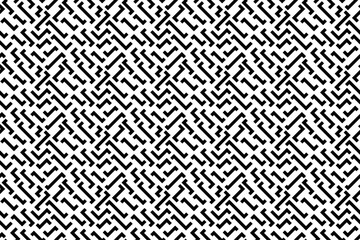 3684_Isometric Zigzag Maze Pattern