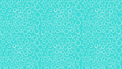 Mint green background with hand-drawn simple circles, abstract pattern, minimal design