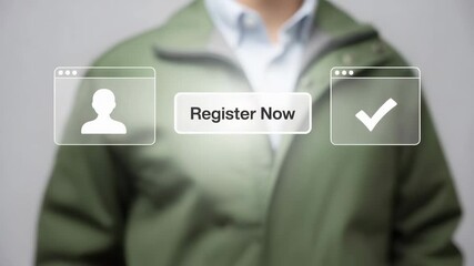 Register now with a simple touch, unlock your potential today for business growth