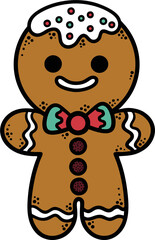 Christmas Gingerbread Man