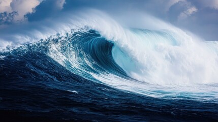 Powerful ocean wave (1)