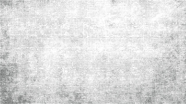 textured background composed of irregular gray dots on white surface, creating distressed effect.