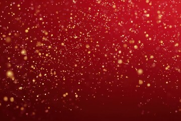 Red sparkle glitter blurred background. Glittering sequins wall. Blank empty textured effect. Creative bright vibrant red color backdrop. Shiny lights wallpaper for ads, gifts wrap, web design. Banner