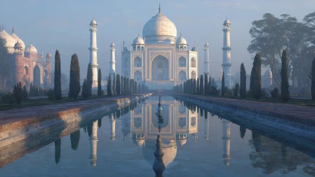 taj mahal in agra india