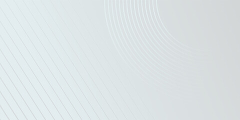 Fototapeta premium Trendy Grey abstract background. Modern circle lines pattern. Futuristic concept. line whit diagonal