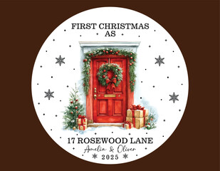 Christmas ornament SVG design