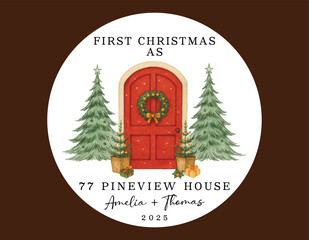 Christmas ornament SVG design