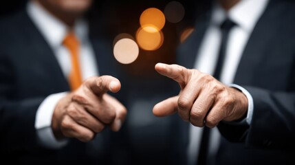 Legal minds gather at a high tech conference where a consultant and attorney share advice with an authority after a sharp argument