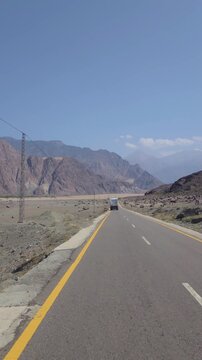 Karakoram Highway Pakistan Scenic Mountain Road