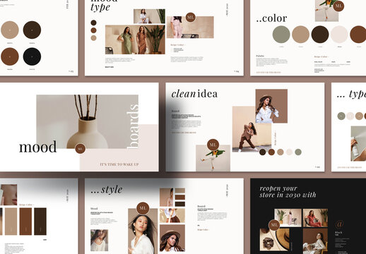 Mood Board Presentation Template