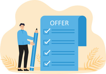 Business Offer or new opportunity concept 
