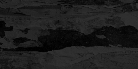  dark Black brick or charcoal wall texture, grunge and dirty panoramic concrete wall with cracks and scratcthes, abstract poster black grunge old stained wall texture.