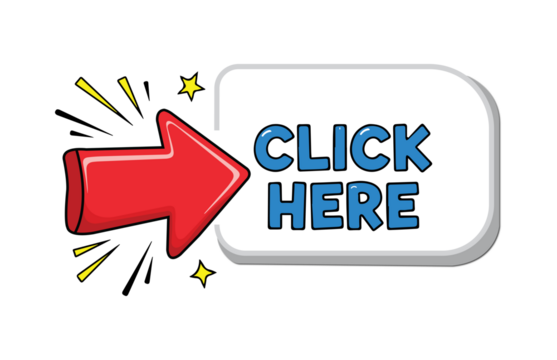 Click here button, cutout, click button, click here icon, click label, web button