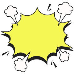 Comic Sale Discount Shape