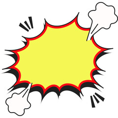 Comic Sale Discount Shape