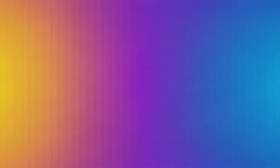 Abstract pixelated gradient of warm yellow to cool blue and purple hues