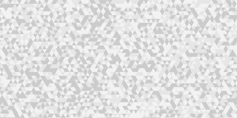 Abstract low polygon cubic white and gray vector poly triangle texture geometric pattern composed of triangular. geometric wall tile and metal cube background triangle wallpaper design.	