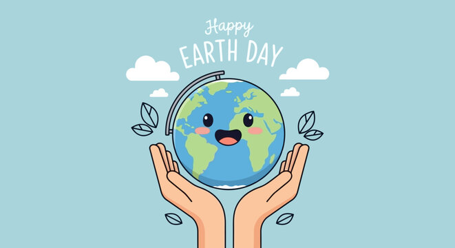 Happy Earth Day Celebrating Our Planet with Joy and Care