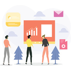 shopping in the city