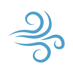 Winter Wind Element Icon