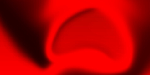 Vibrant red abstract background with smooth gradient waves and soft lighting effect.