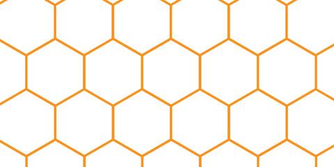 Hexagon honeycomb seamless pattern. hexagon geometric pattern. seamless hex background. abstract honeycomb cell. Design for the background flyers, ad honey, fabric, clothes, texture, textile pattern.