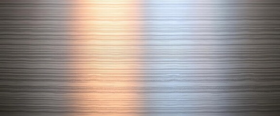 Close-up of brushed stainless steel surface, showing fine parallel lines and metallic sheen,  shiny,  smooth