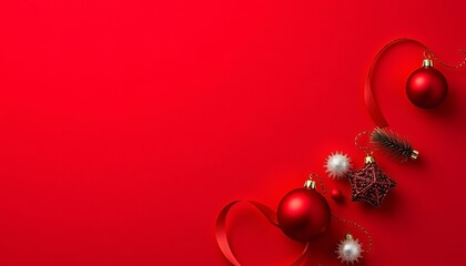 Deep red Christmas background with subtle texture, texture, graphic