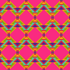seamless tribal ethnic pattern. geometric vector pattern