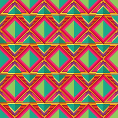 seamless tribal ethnic pattern. geometric vector pattern