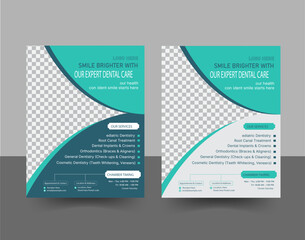 Dental Clinic or Dentist Appointment Flyer