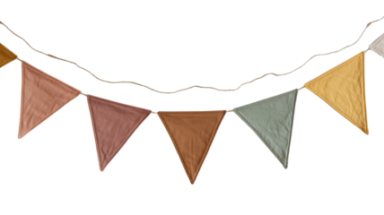 Bunting flags banner decoration party festival fabric strings