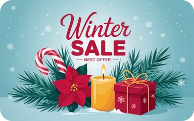 Christmas Sale Celebration Poster